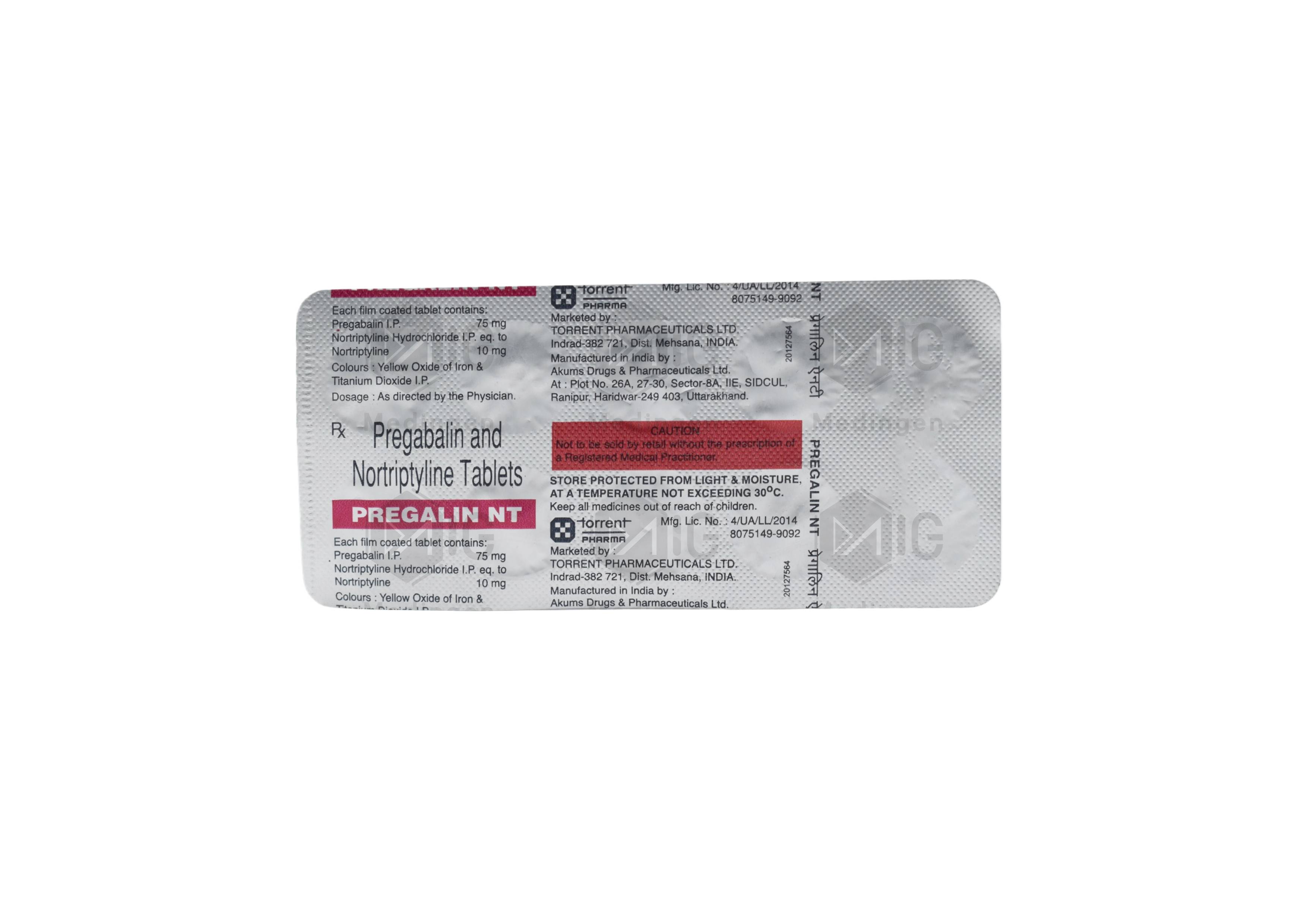 PREGALIN NT